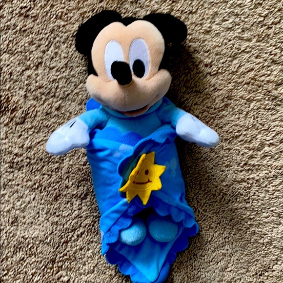 ⭐️ Baby Mickey Mouse Stuffed Toy ⭐️ - Picture 2 of 2